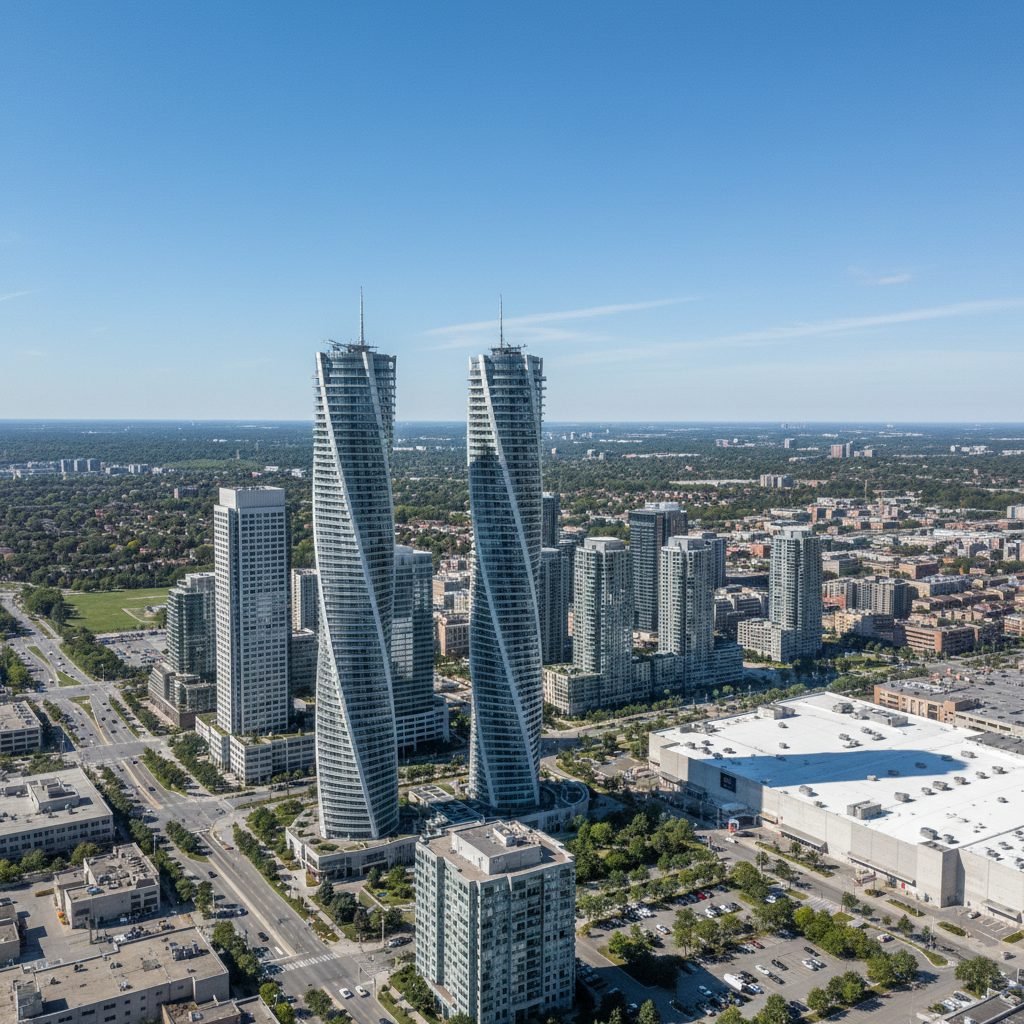 Mississauga Square One commercial district